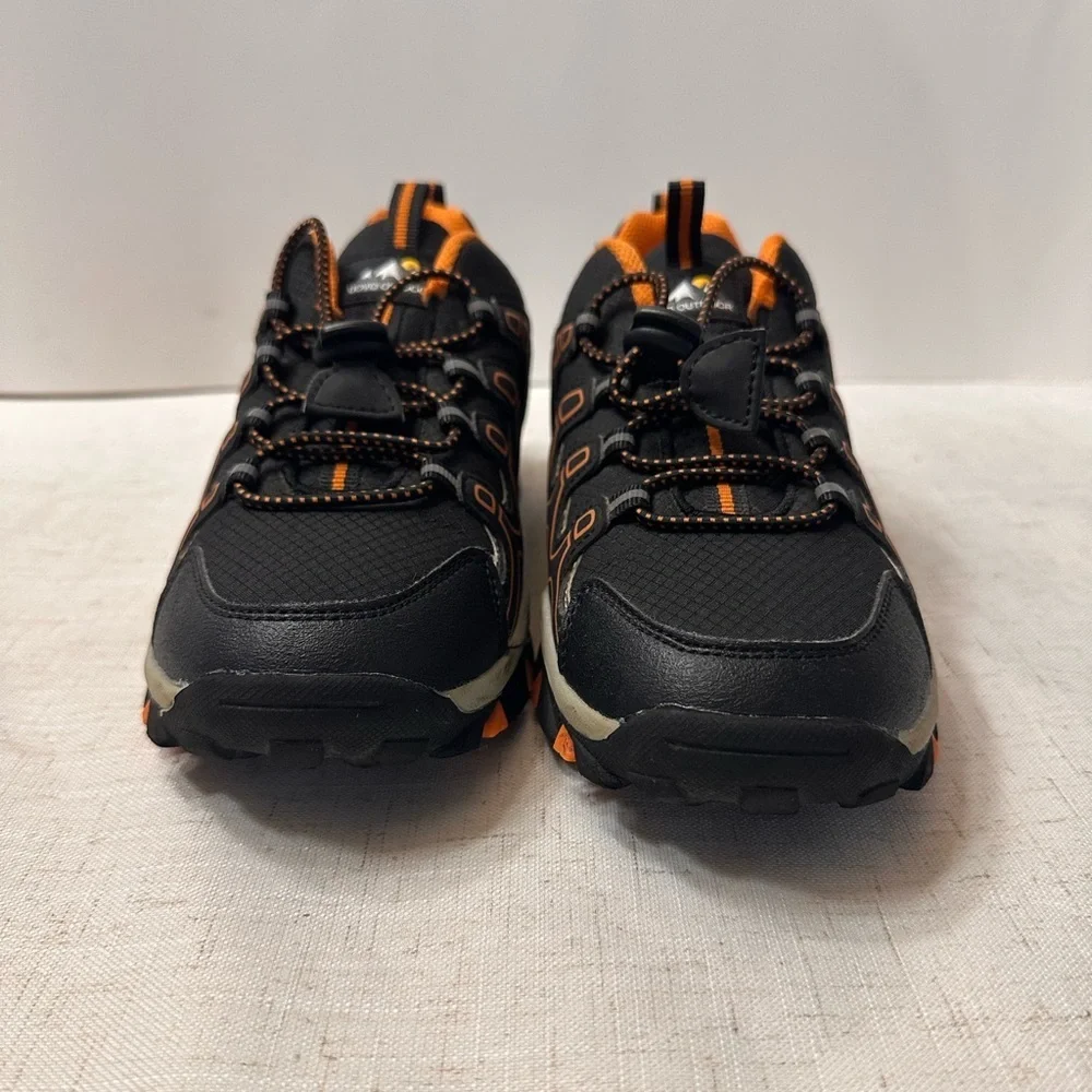 OVO Boy’s Black and Orange Trail Sneakers